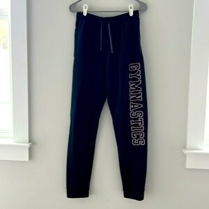 Women’s black Gymnastics sweatpants size M